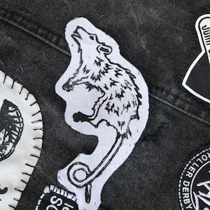Rat lino cut patch