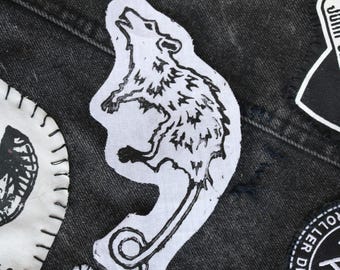 Rat lino cut patch