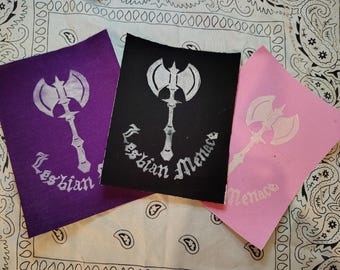 Lesbian menace patch
