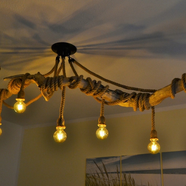 Verwunderlich Treibholz Lampe Decke Ebenbild