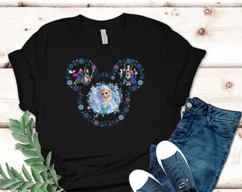 Disney Die Eiskönigin 2 Shirt, Disney Elsa, Anna, Olaf, Kristoff Shirt, Süßes Sweatshirt, Disney world Shirt, Urlaubsgeschenk HoodieJun3F