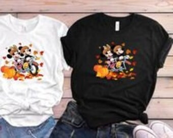Camisa Disney Mickey y Minnie, Linda camisa de Acción de Gracias, Sudadera agradecida, Camisa familiar de fiesta de Acción de Gracias, Camisa disney agradecida, S24