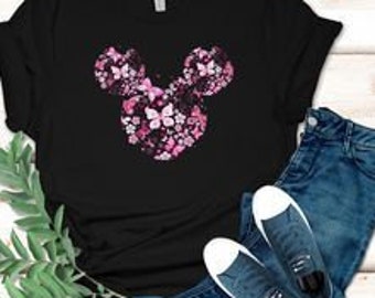 Disney Breast Cancer Shirt, Cancer Survivor Shirt, Pink Ribbon Mickey Cancer Shirt, Cancer support Shirt,Friends Cancer Gift Shirt,J20