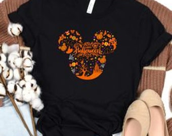 Halloween Disneyland Shirt, Cute Mickey Halloween Costumes Gift Shirt, Halloween Party Shirt, Youth Halloween Tee, Couple Halloween Tee-157