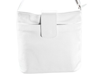 white leather crossbody bag uk