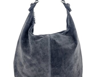 grey leather handbolsas uk