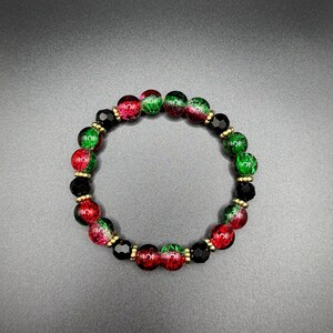 Bracelet en perles de verre