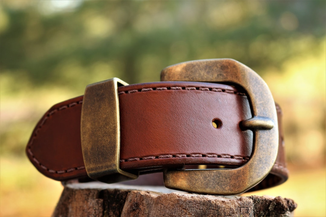 top grain leather belt