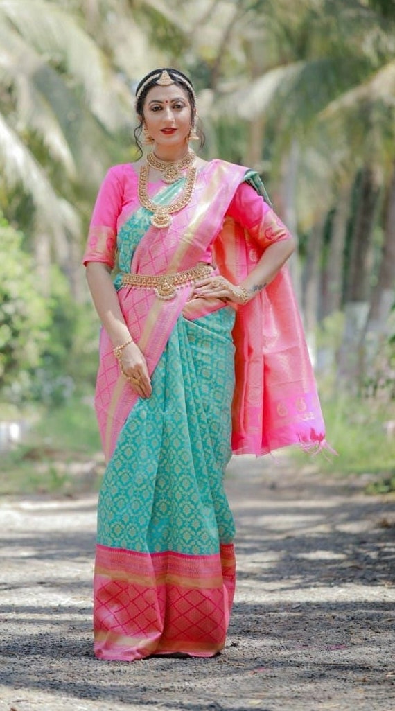 Saree for cheap bridal wear