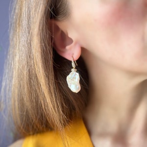 Baroque Pearl Earrings