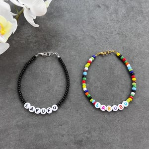 Colorful Labubu Doll Necklace: Seed Bead Boho Jewelry