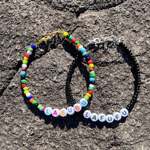 Colorful Labubu Doll Necklace: Seed Bead Boho Jewelry