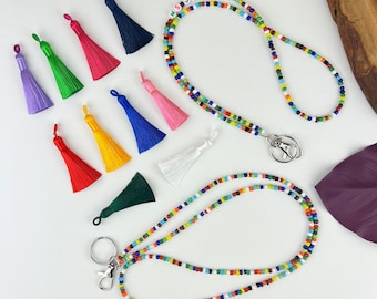 Lanyard, Personalized Lanyard, Custom Lanyard, Lightweight Beaded Lanyard, Lanyard With Name, Lanyard For Key, Teachers Gift, Gift For Nurse