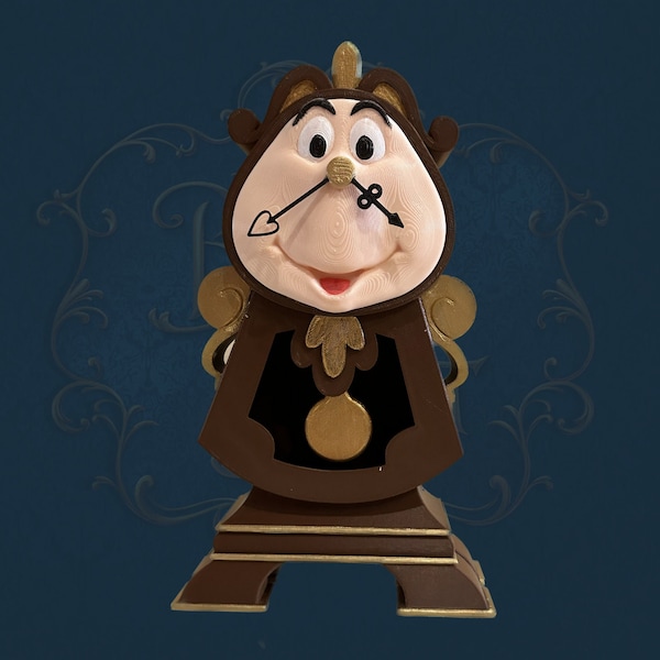 Beauty and the Beast Clock Etsy