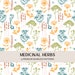 Medicinal Herbs Seamless Pattern PNG, Herbal Medicine Vintage Pattern ...