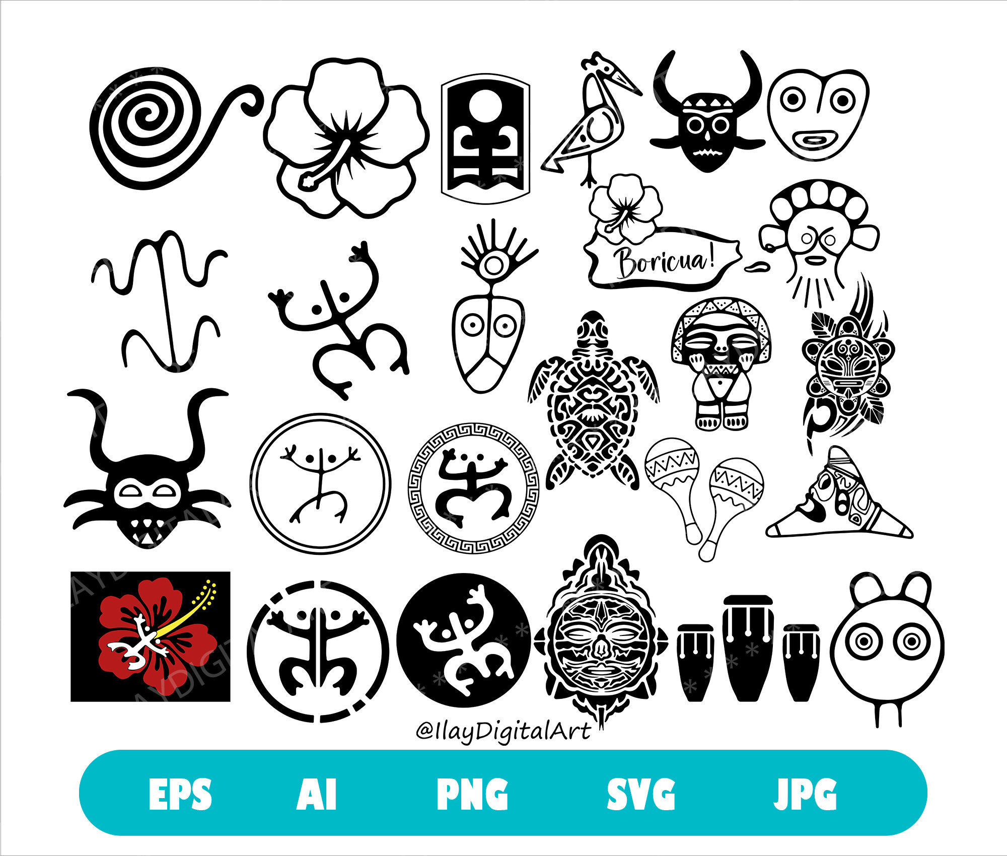 Taino Coqui Symbol Meaning