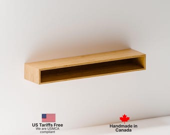 Mesa consola flotante PLINTH: entrada escandinava moderna