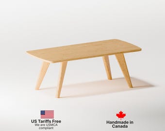 STRATA Coffee Table: Mid-Century Modern Scandinavian Design
