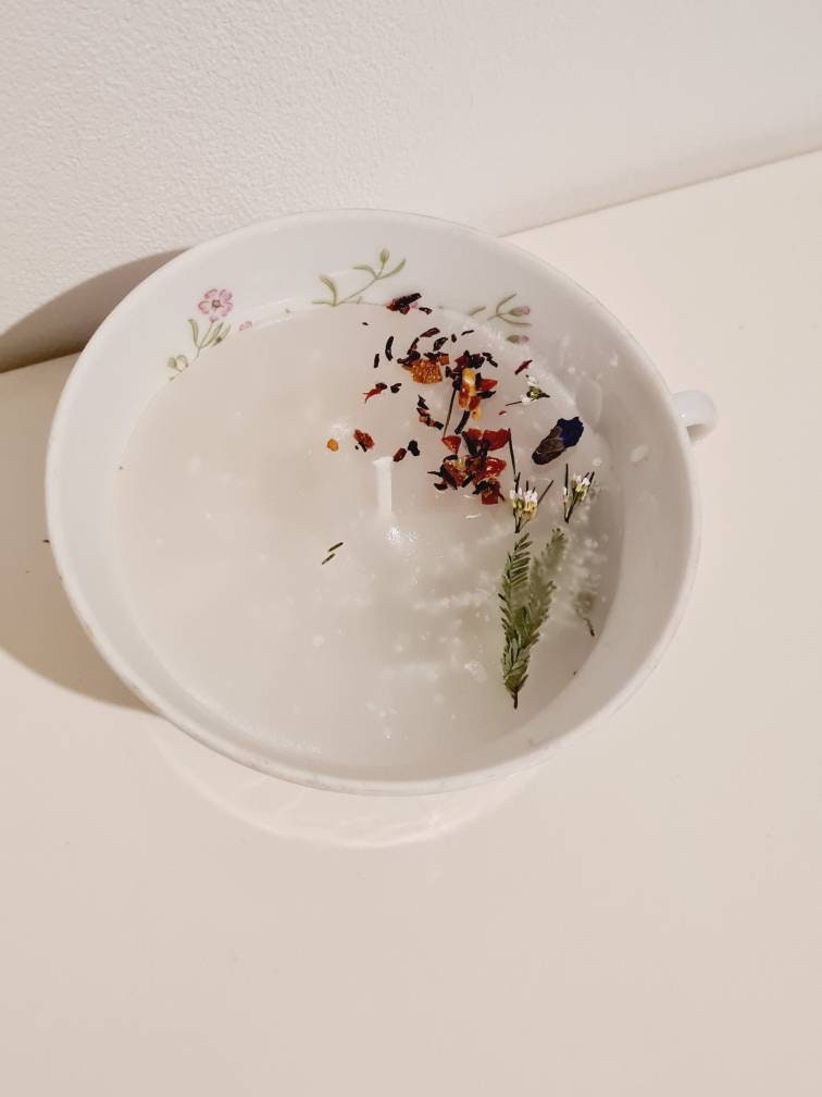 Bougie Tasse Vintage