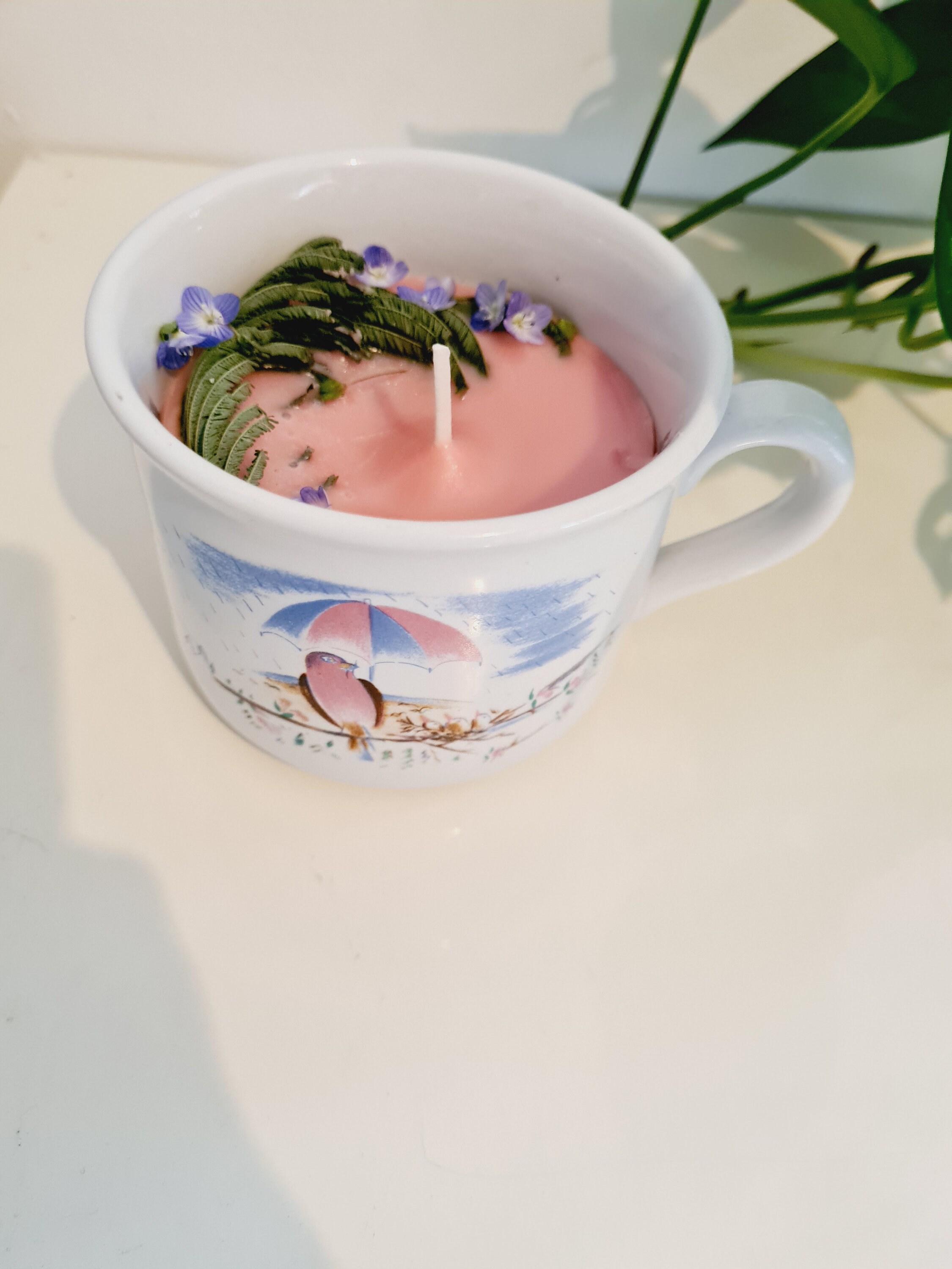 Bougie Tasse Vintage