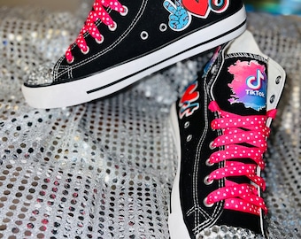 custom shoe designs official tiktok