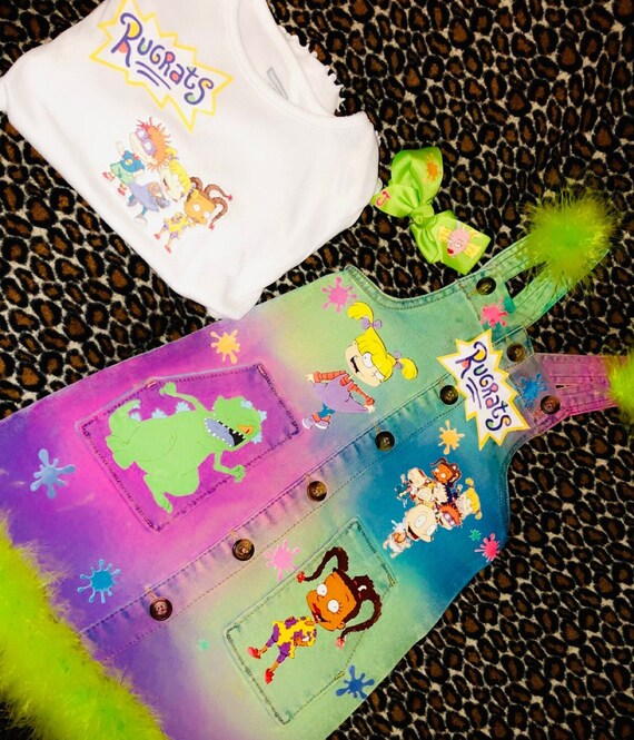 Custom Fuzzy 3 Piece Rugrats Inspired 