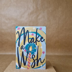 Make a Wish – A Magical Printable Card for Dreams & Celebrations