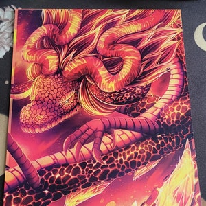 The Dragon of Power //The legend of Zelda TotK // A5 Print