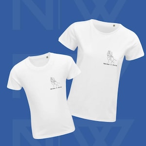 Custom Embroidered T-Shirts | Matching Godmother and Goddaughter