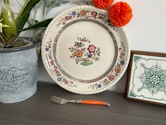 Vintage Huge Villeroy and Boch French Serving Plate, 'nanking