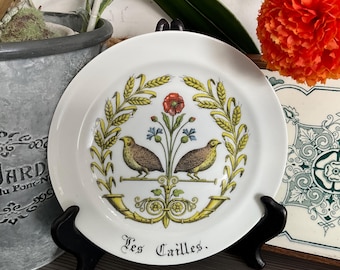 Rare ! Porcelaine D'auteuil 'chambord' 7.5” Plates, Collectable