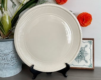 Huge Wedgwood EDME Charger/Pizza plate, Creamware Serving Plate/Platter Elegant Dinnerware