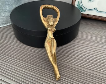 裸の女性、栓抜き、アンティーク真鍮、銅または銀、各 - Etsy 日本