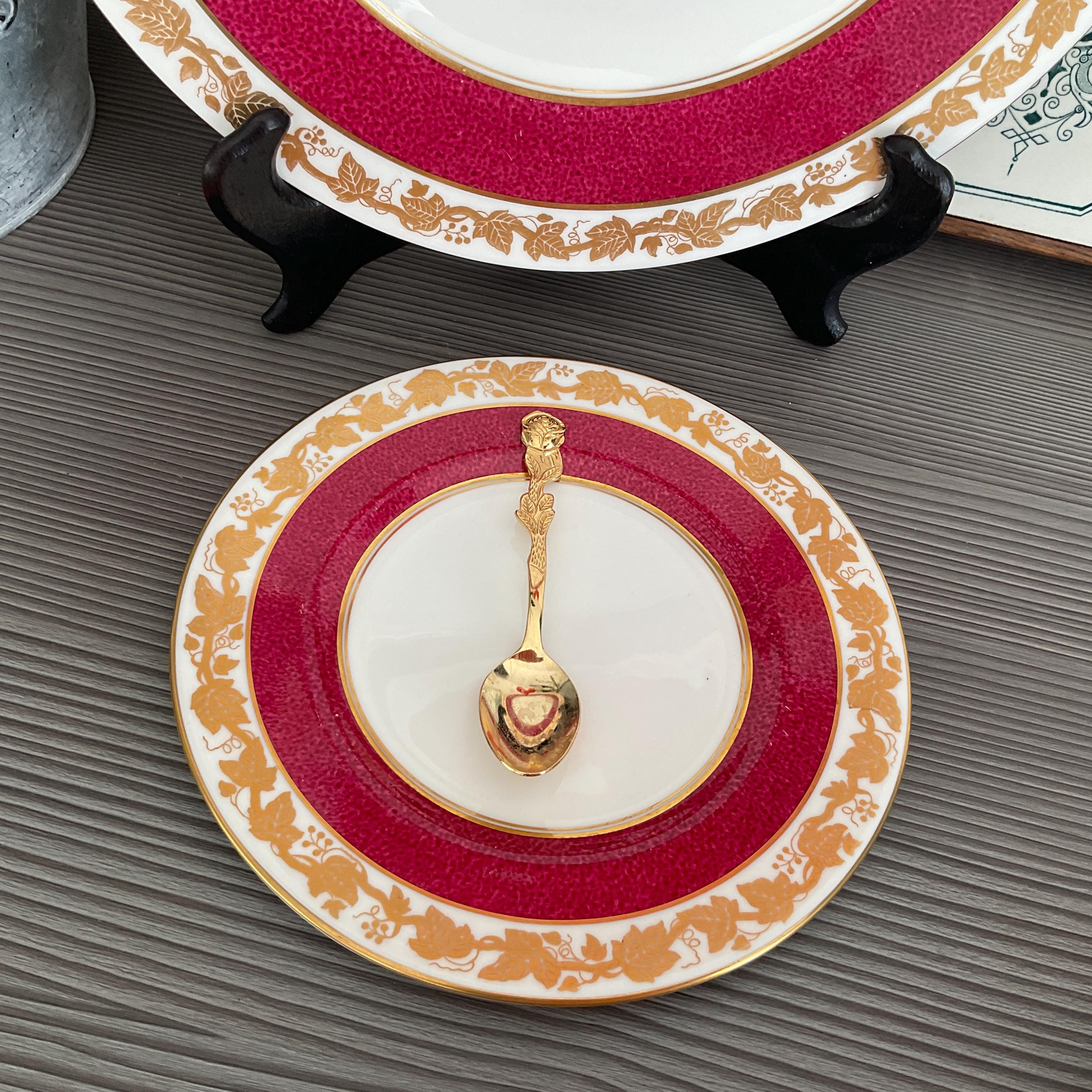 Ruby Plate Wedgwood Whitehall Powder Ruby Plates, Model W3994, Various Sizes - Etsy