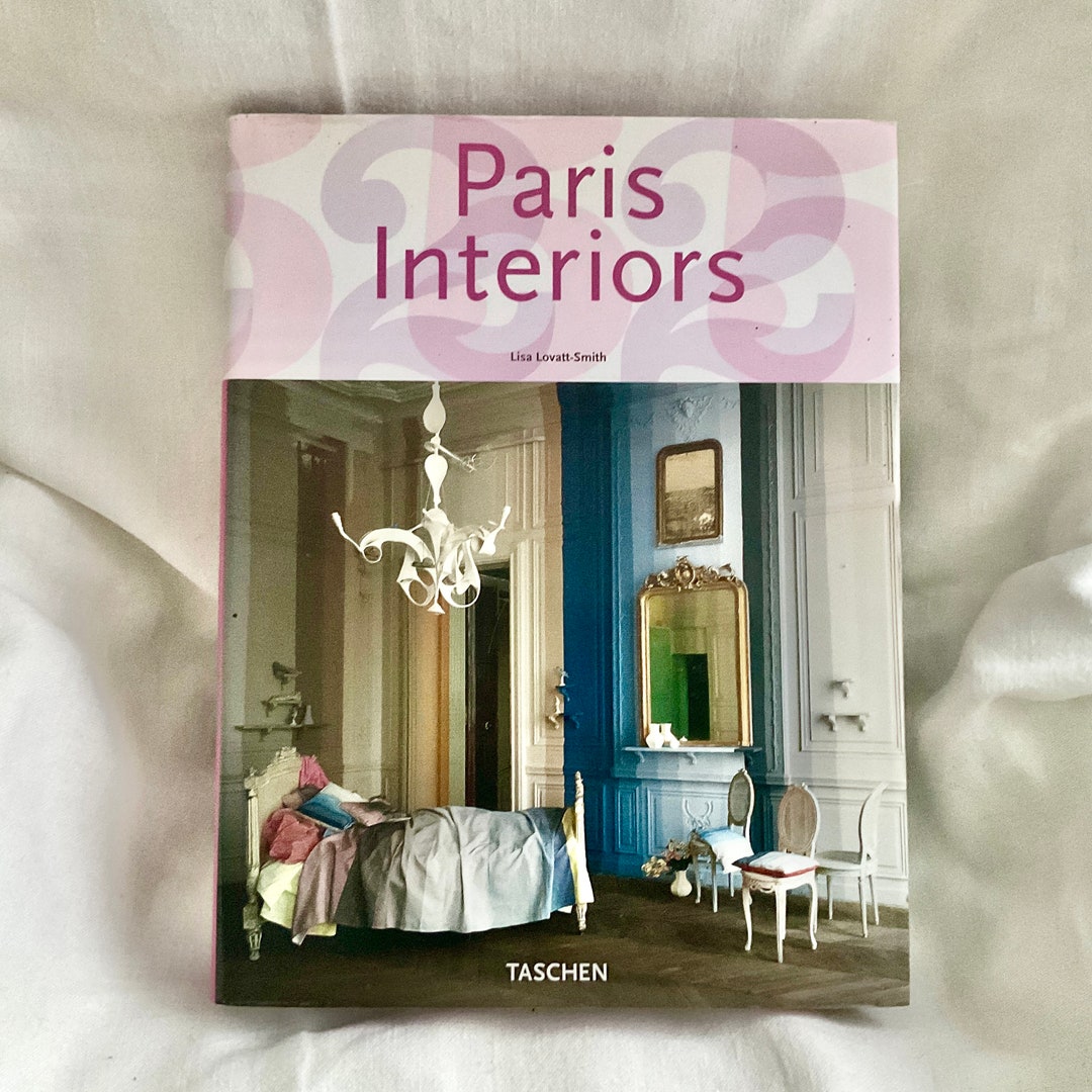 Paris Interiors Hardback Book: Colorful French Home Decor - Etsy