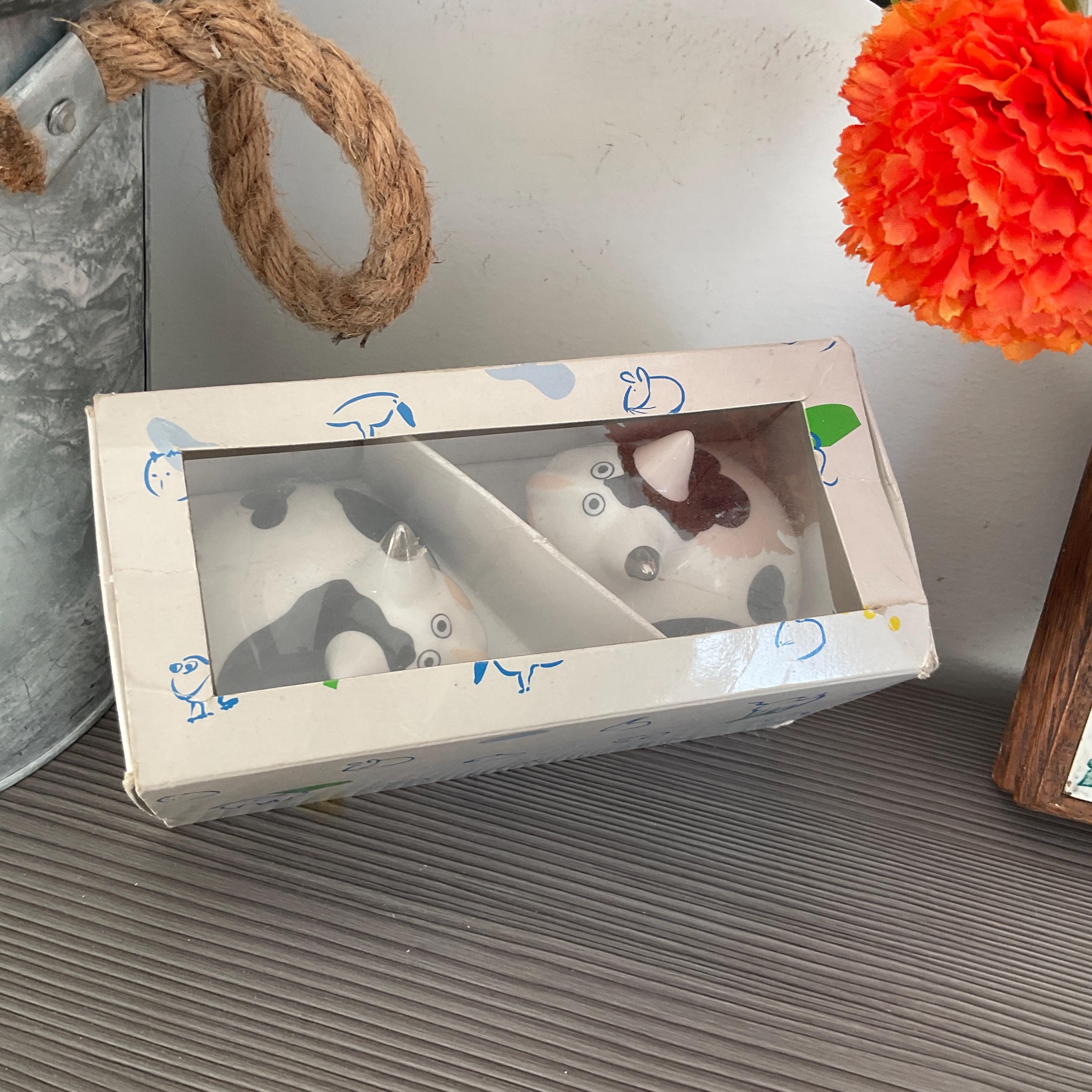 Villeroy & Boch Animal Park 'mickey and Stevie' Cats Cruet Set