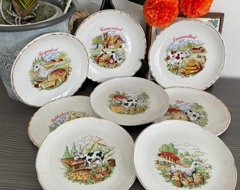 Gien マリアージュ20cm プレート6枚セット Amazon.co.jp: ジアン