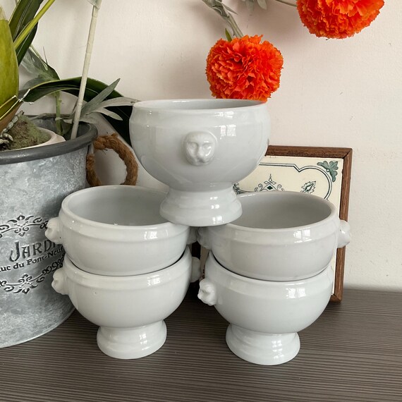 ライオンヘッドスープボウル5セット