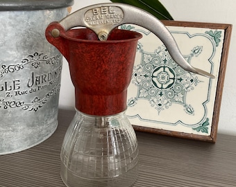 Lattiera vintage BEL Empire Jubilee degli anni '30, autentico accessorio da cucina.