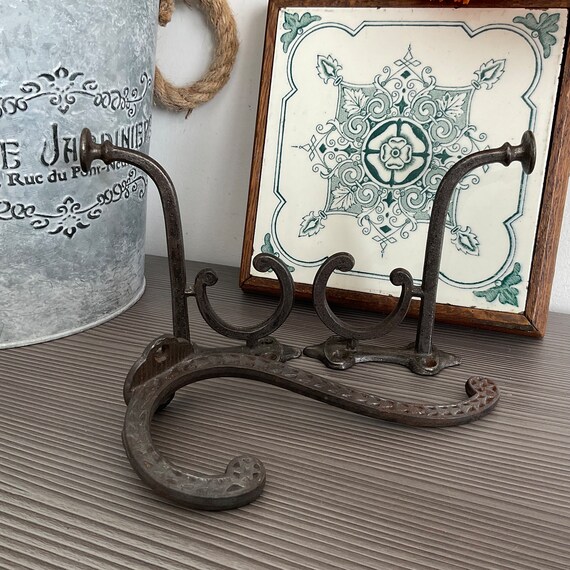 5 Ganci A Muro In Ghisa A Forma Di Uccello – Stile Rustico Vintage – Porta Abiti E Accessori