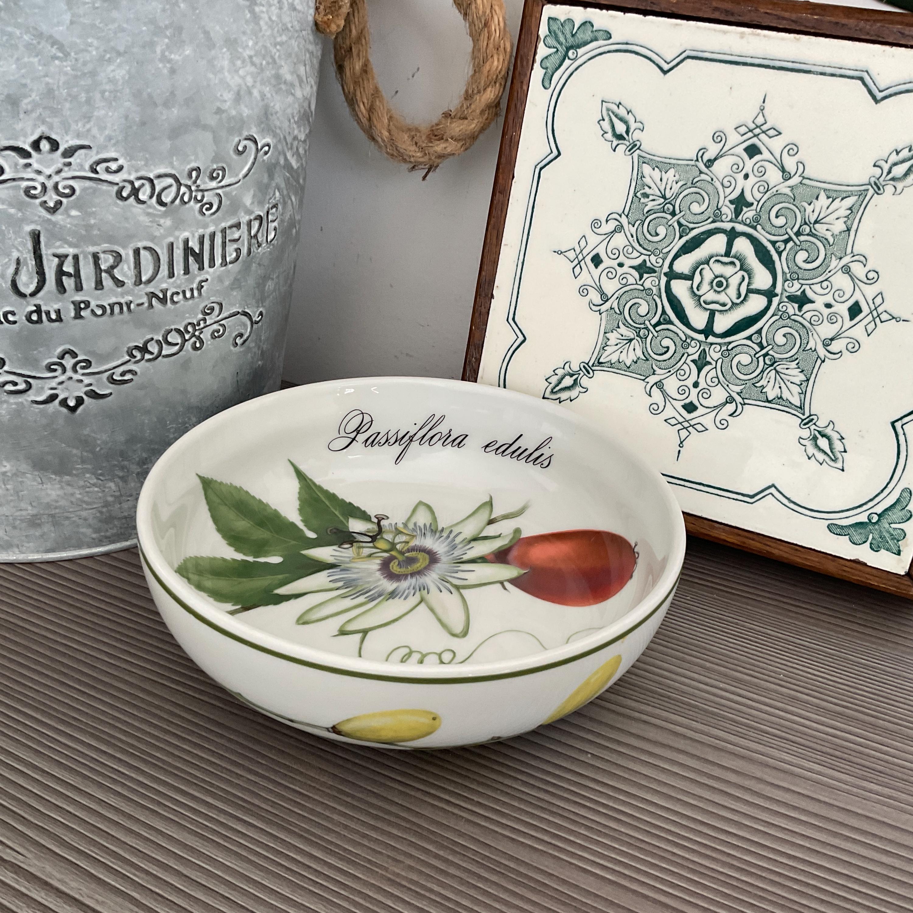 その他 ephelis bowl Apilco Elysian Garden Dessert Bowl: French Porcelain, Ronald Van