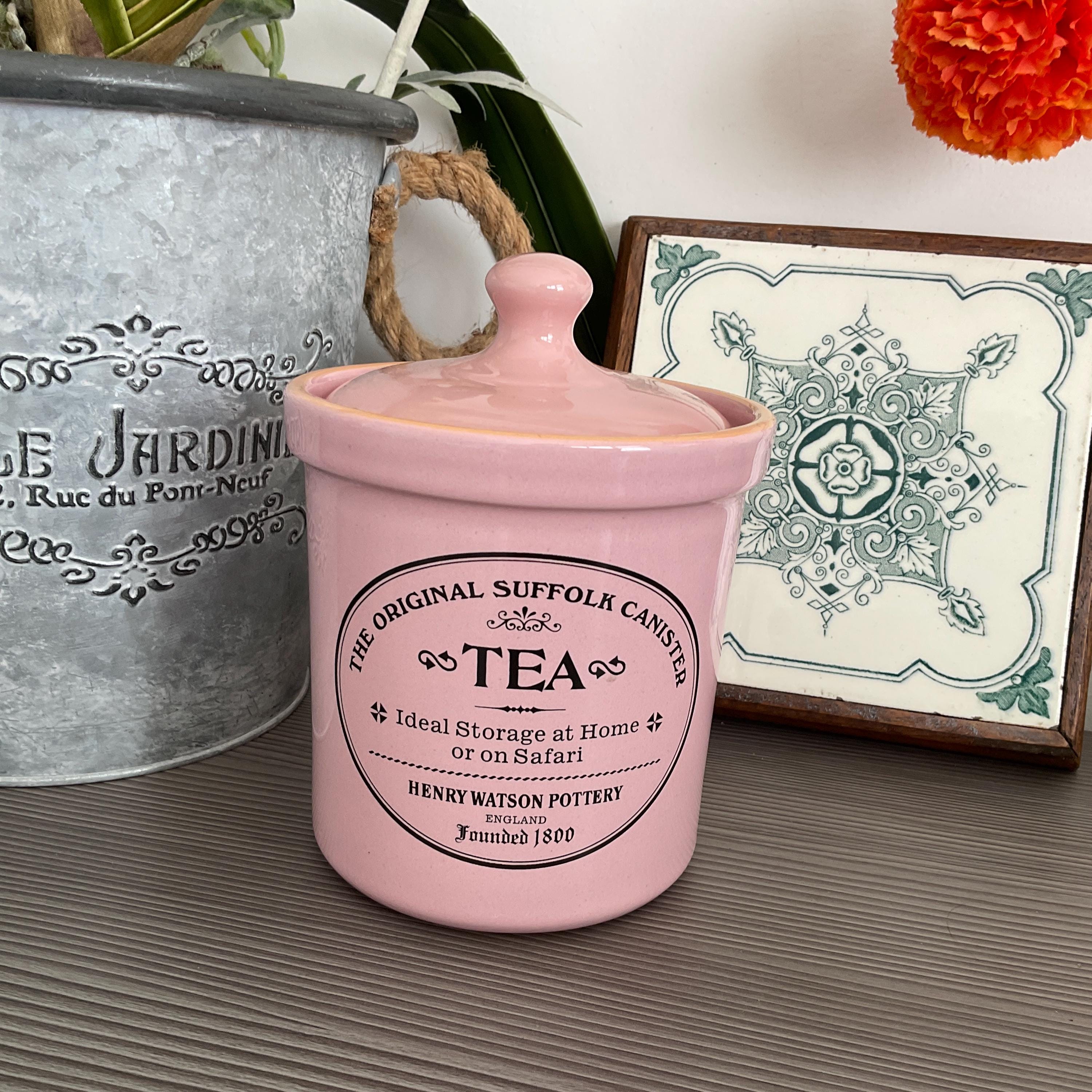 ★英国 シャーロットワトソン コーヒー&ティーキャニスター ☆英国 シャーロットワトソン コーヒー&ティーキャニスター