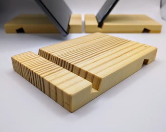 Phone Holder, Tablet Holder, iPhone Holder, Phone Stand, Tablet Stand, iPhone Stand, Recycled Wood