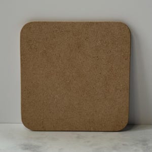 Funny Sarcastic MDF Coaster: Facial Expressions Quote - Novelty Gift image 4