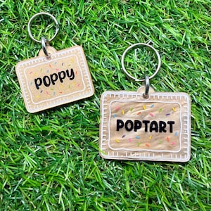 Etiqueta personalizada para mascota Poptart