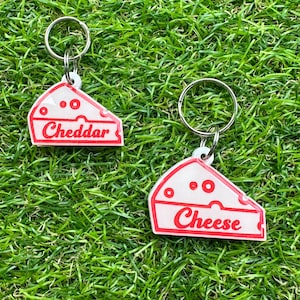 Custom Personalised Cheese Pet Tag