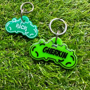 Custom Personalised Pickle Pet Tag