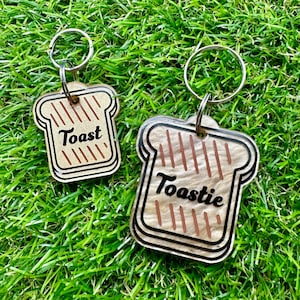 Custom Personalised Toast Pet Tag