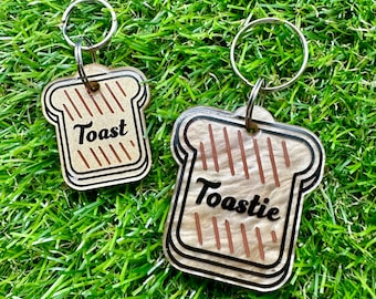 Custom Personalised Toast Pet Tag