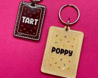 Custom Personalised Poptart Pet Tag